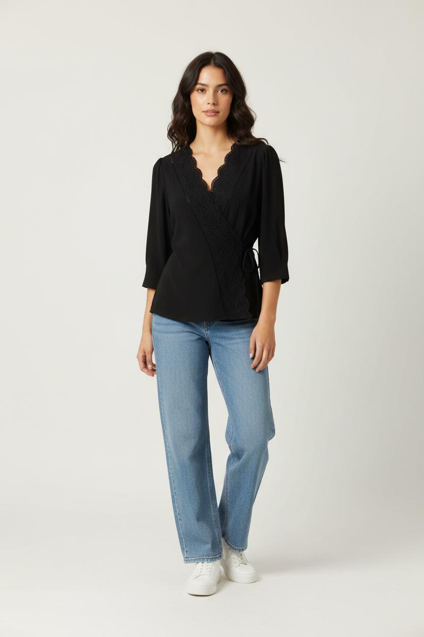 Blouse Noire - Taille L/40 de la marque I.Code | PARAD95609 - Vendu par Paradigme - Image 1