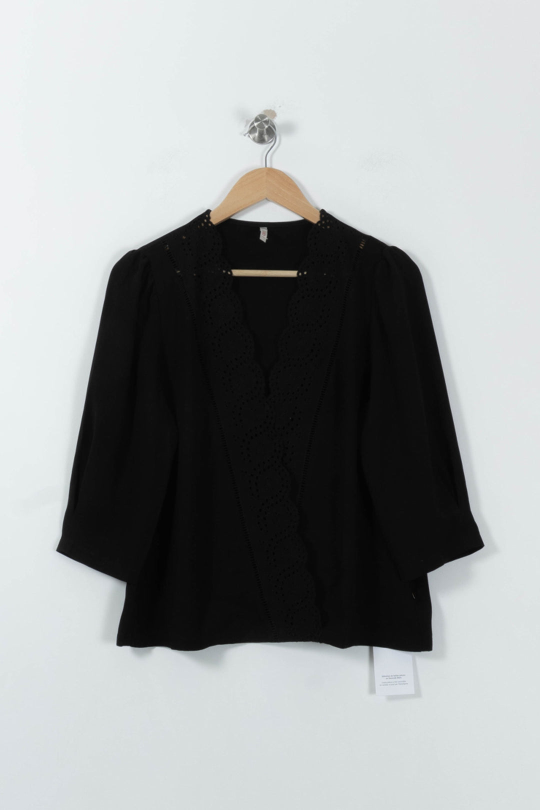 Blouse Noire - Taille L/40 de la marque I.Code | PARAD95609 - Vendu par Paradigme - Image 2
