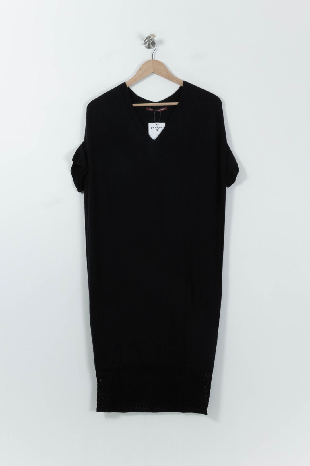 Robe Midi Noire - Taille M/38 de la marque Comptoir des Cotonniers | PARAD95613 - Vendu par Paradigme - Image 2