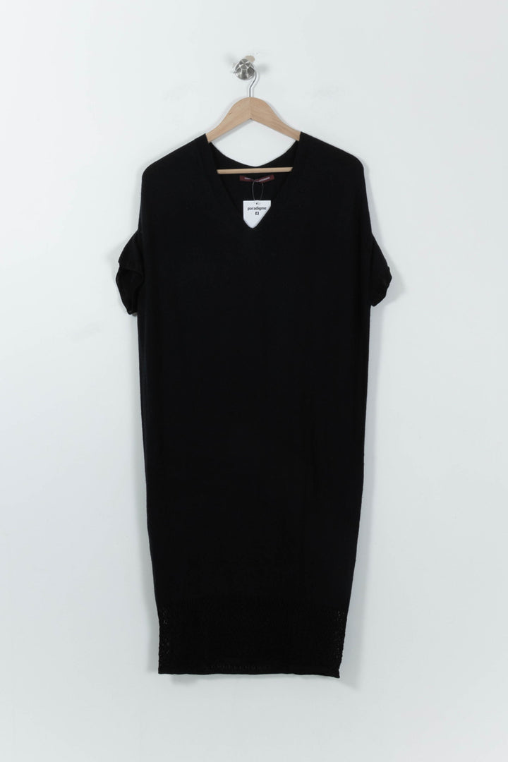 Robe Midi Noire - Taille M/38 de la marque Comptoir des Cotonniers | PARAD95613 - Vendu par Paradigme - Image 2