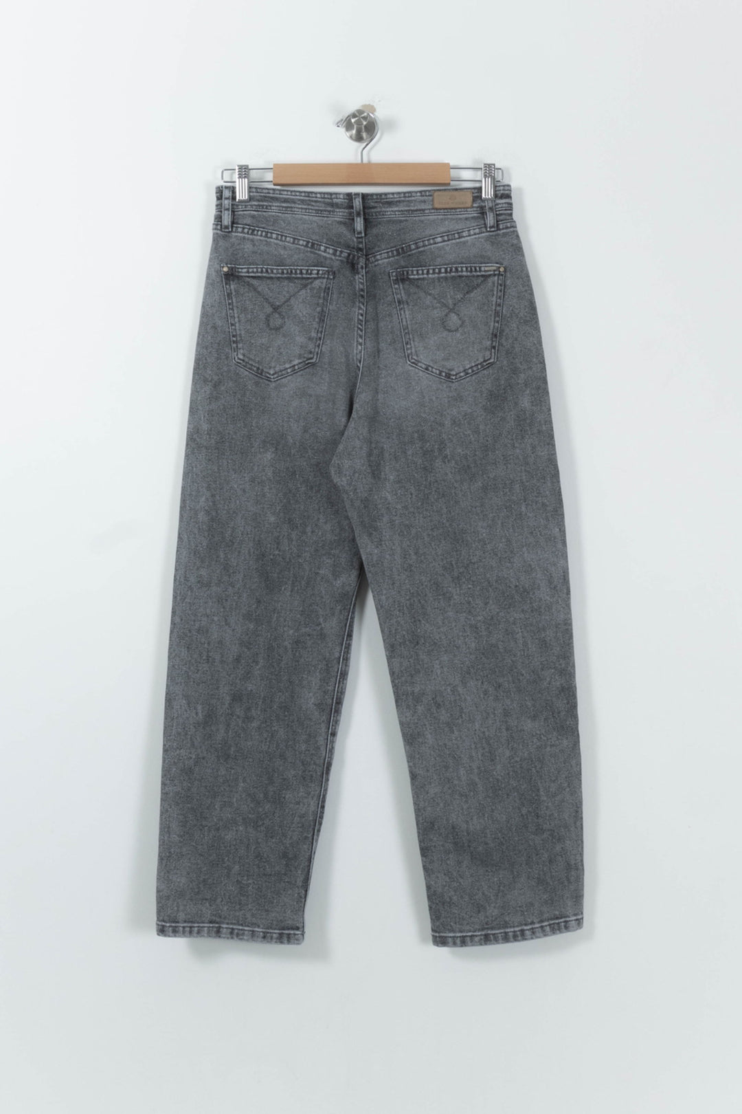 Jean Gris - Taille M/38 de la marque IKKS | PARAD95615 - Vendu par Paradigme - Image 4