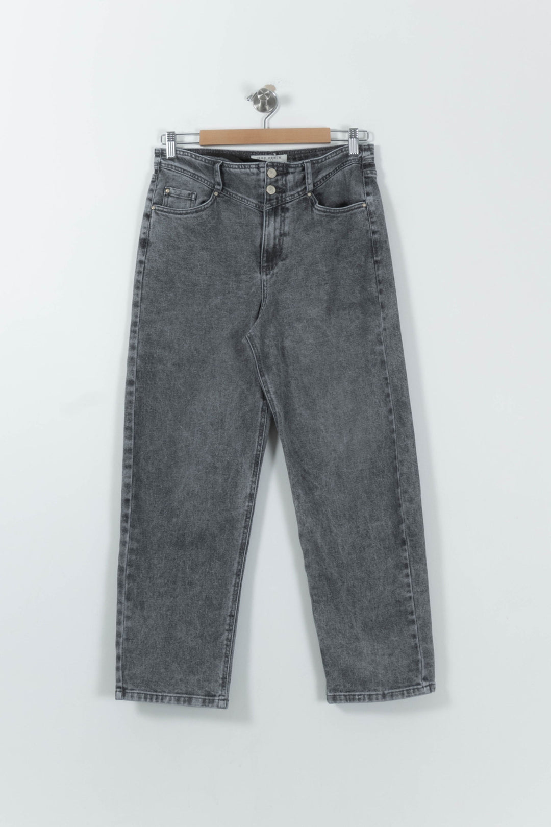 Jean Gris - Taille M/38 de la marque IKKS | PARAD95615 - Vendu par Paradigme - Image 2