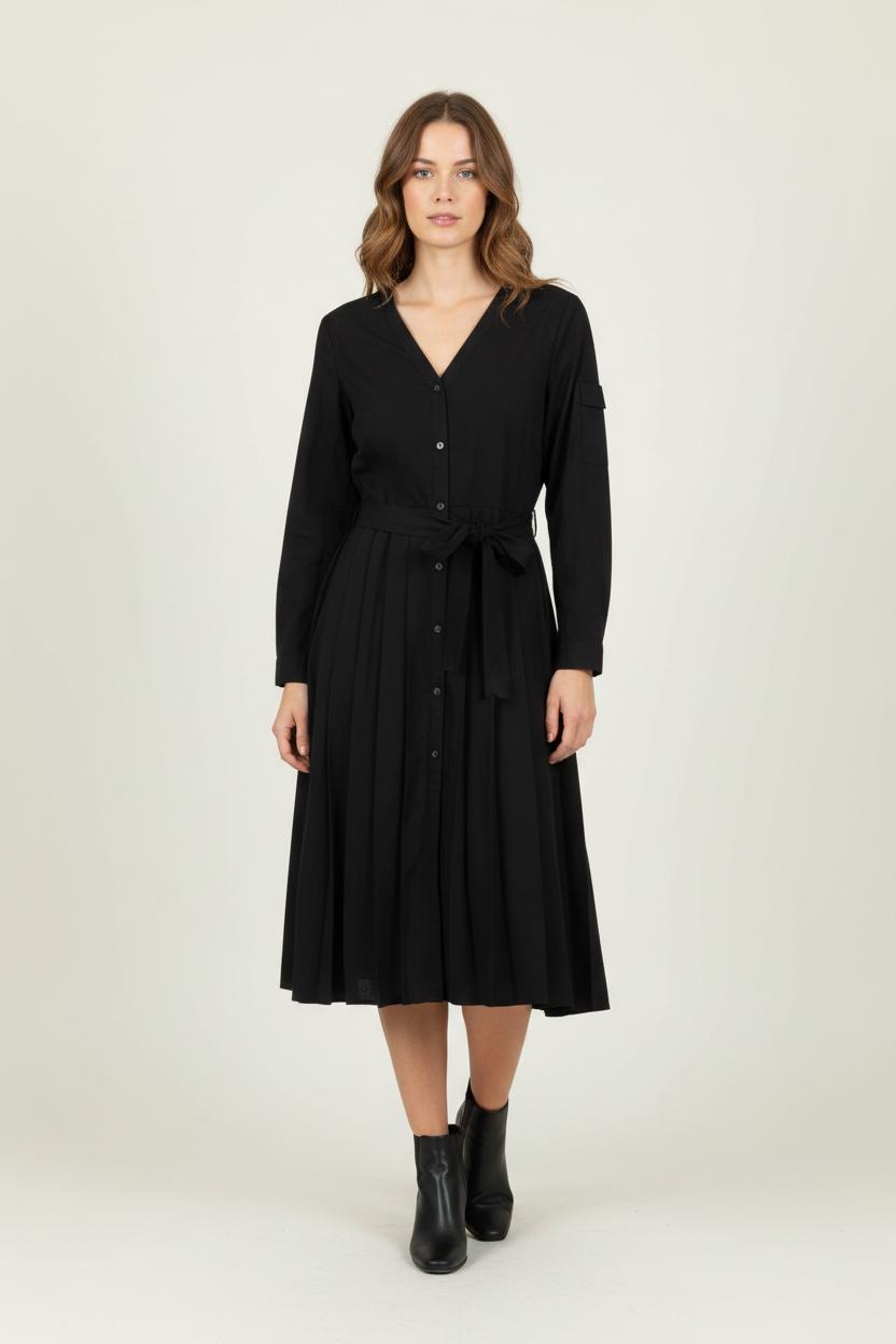 Robe Longue Noire - Taille L/40 de la marque Comptoir des Cotonniers | PARAD95619 - Vendu par Paradigme - Image 1