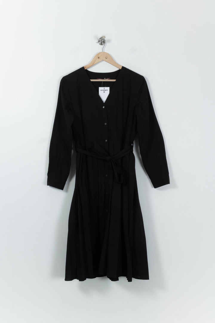 Robe Longue Noire - Taille L/40 de la marque Comptoir des Cotonniers | PARAD95619 - Vendu par Paradigme - Image 2