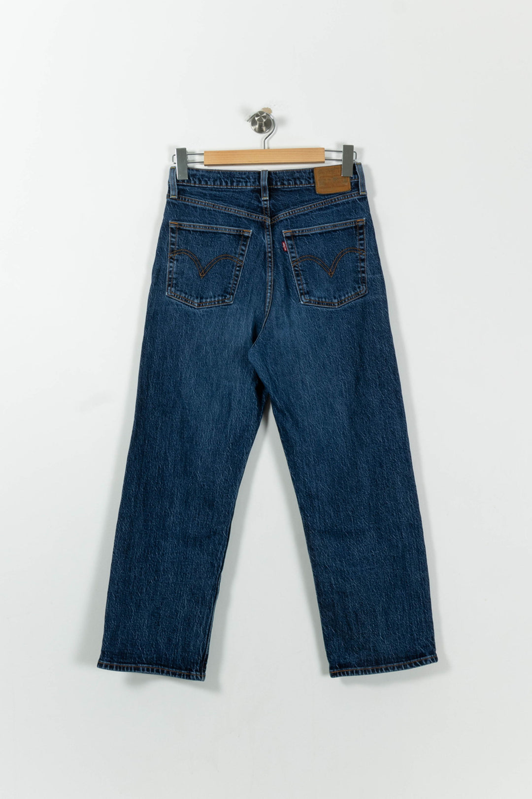 Jean Droit Bleu - Taille M/38 de la marque Levi's | PARAD95622 - Vendu par Paradigme - Image 4