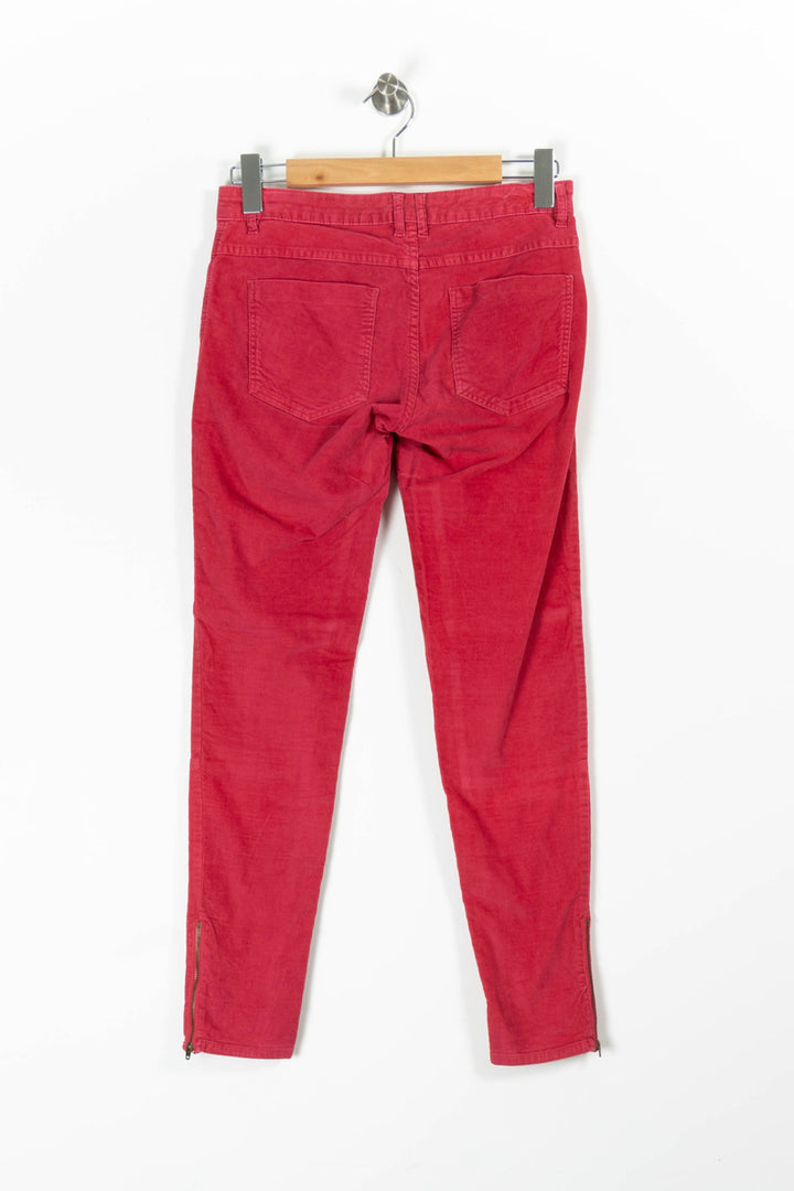 Pantalon Rose - Taille M/38 de la marque Sandro | PARAD95625 - Vendu par Paradigme - Image 4