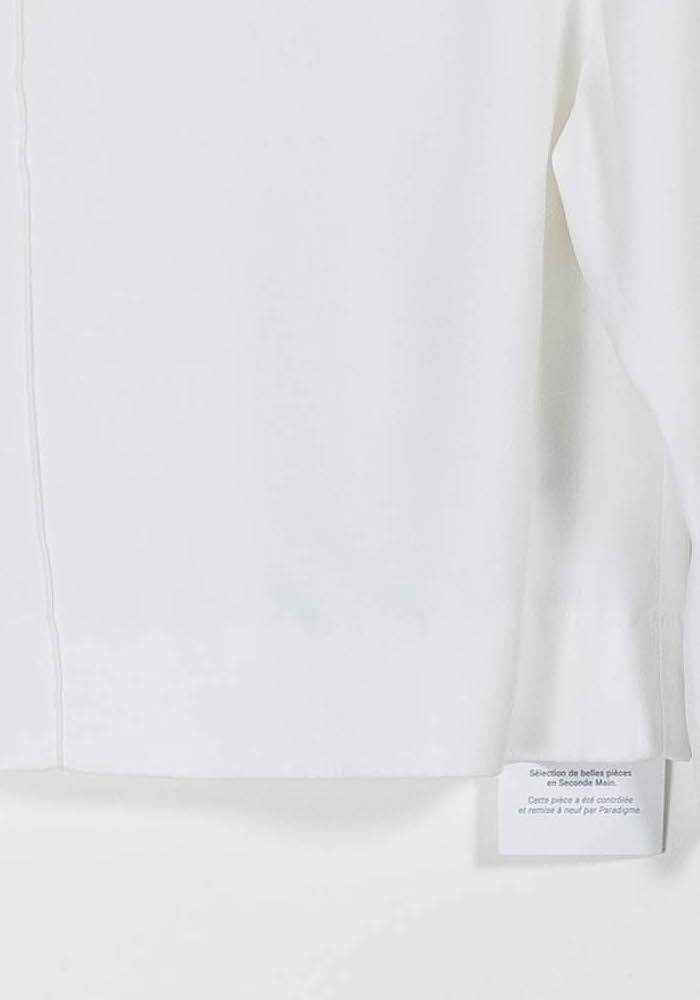 Blouse Blanche - Taille S/36 de la marque Sandro | PARAD95628 - Vendu par Paradigme - Image 3