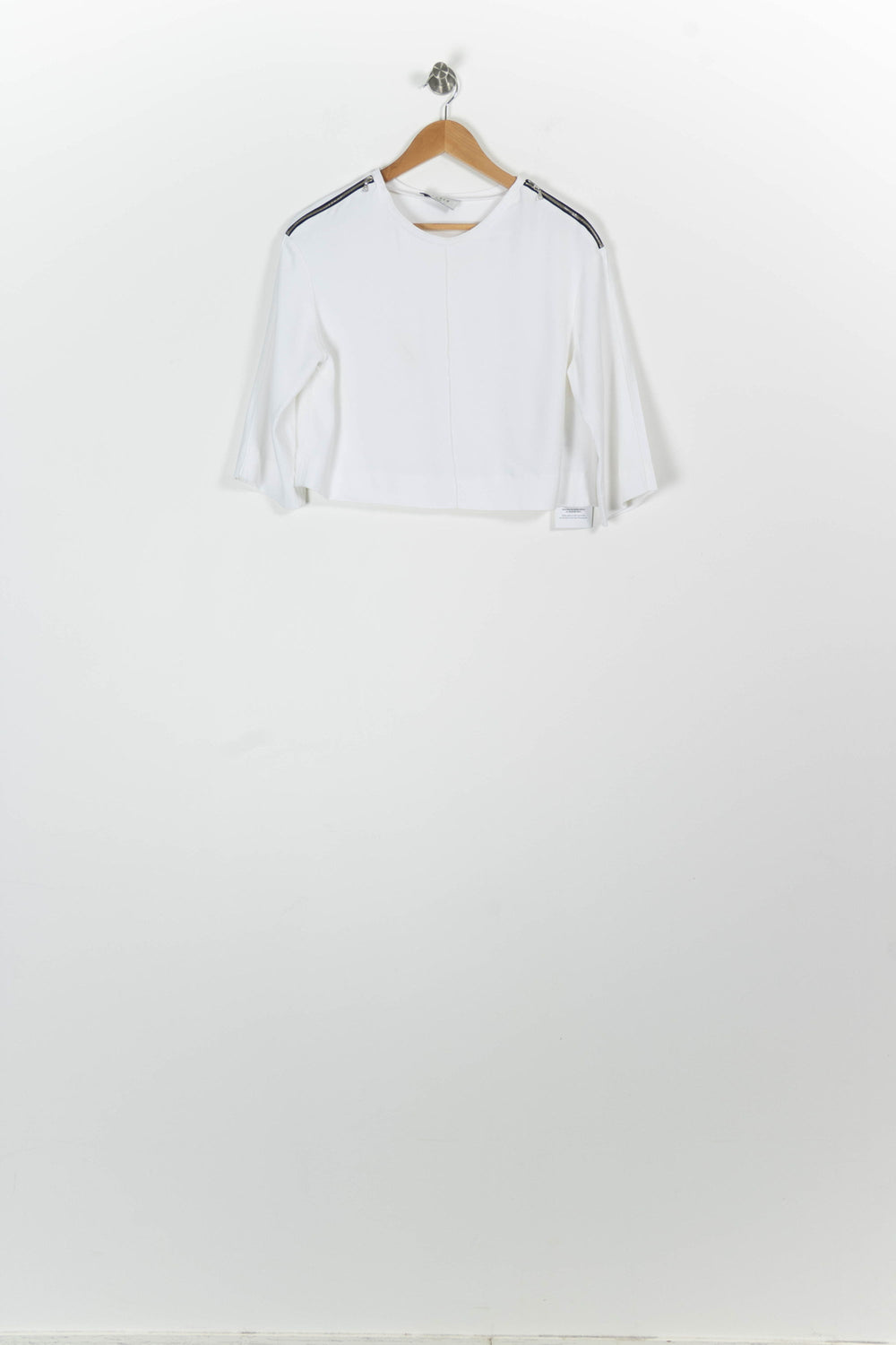 Blouse Blanche - Taille S/36 de la marque Sandro | PARAD95628 - Vendu par Paradigme - Image 2