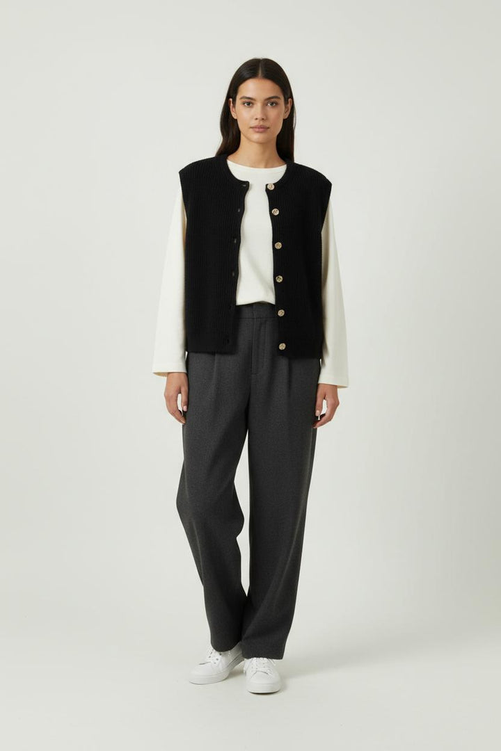 Gilet Bleu - Taille M/38 de la marque La Redoute Collections | PARAD95636 - Vendu par Paradigme - Image 1
