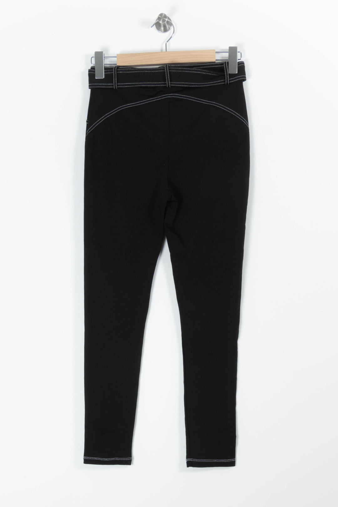 Pantalon Noir - Taille M/38 de la marque Sandro | PARAD95639 - Vendu par Paradigme - Image 4