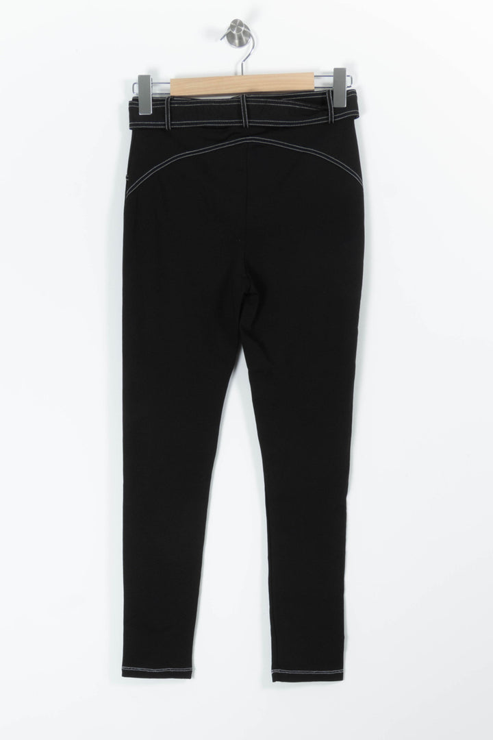 Pantalon Noir - Taille M/38 de la marque Sandro | PARAD95639 - Vendu par Paradigme - Image 4