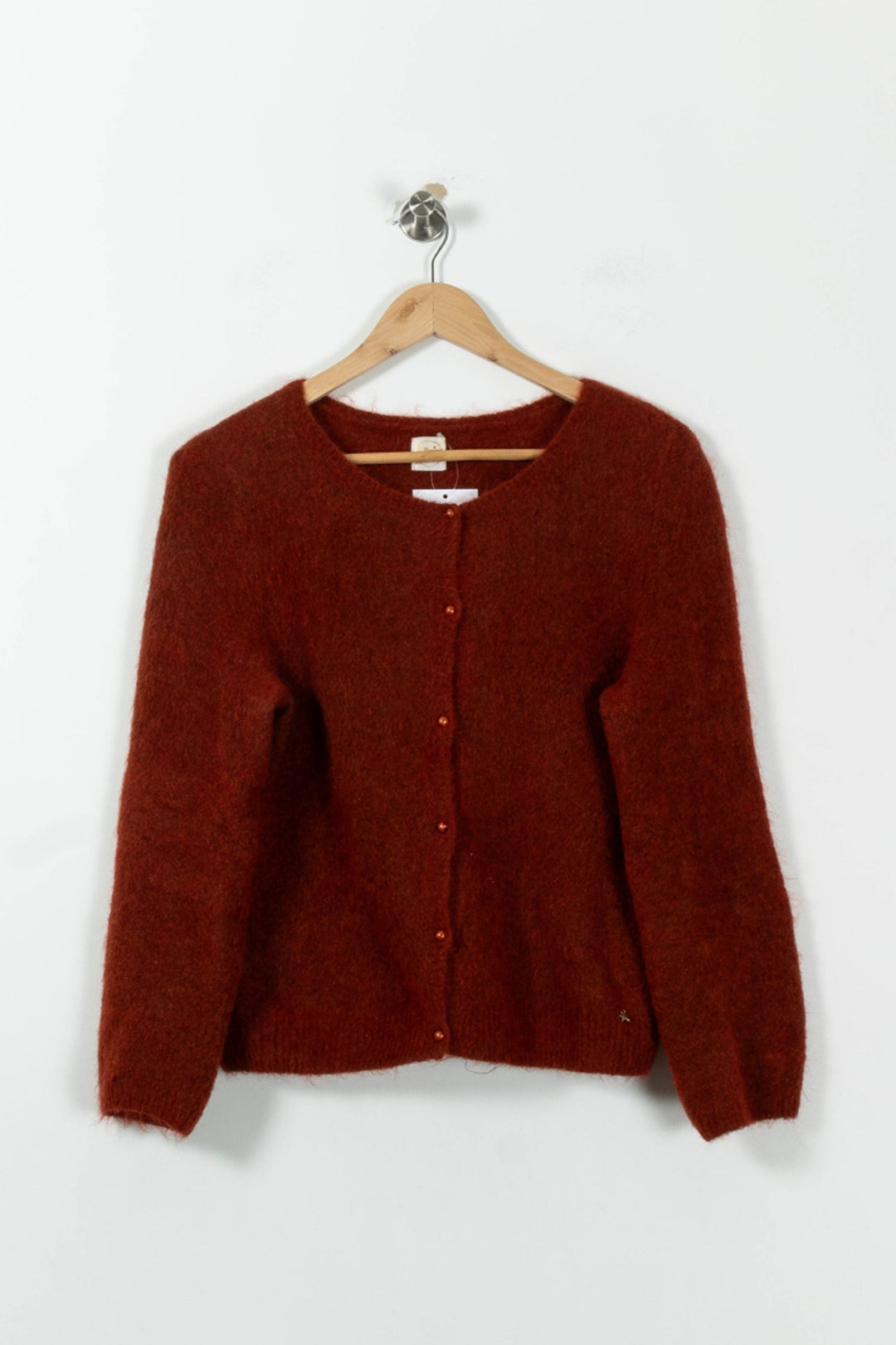Cardigan Bordeaux - Taille L/40 de la marque Des petits hauts | PARAD95640 - Vendu par Paradigme - Image 2