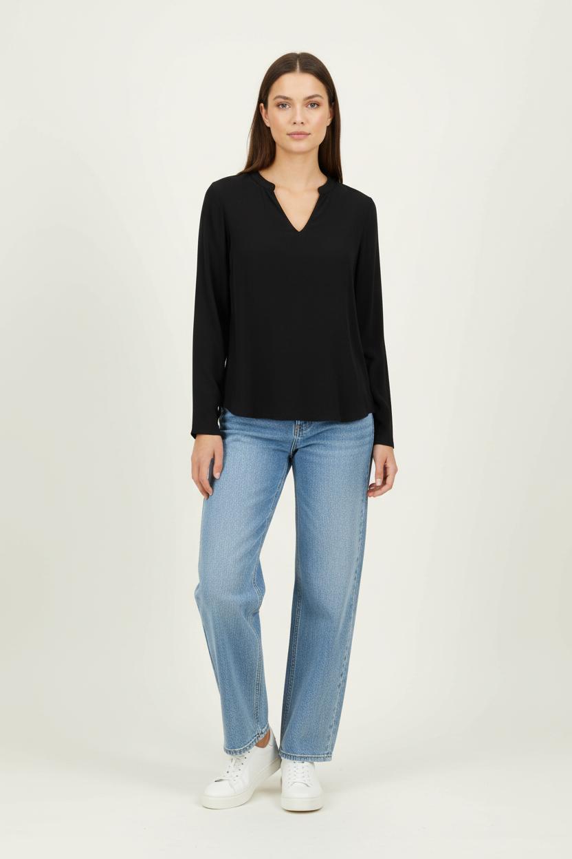 Blouse Noire - Taille S/36 de la marque Maje | PARAD95645 - Vendu par Paradigme - Image 1
