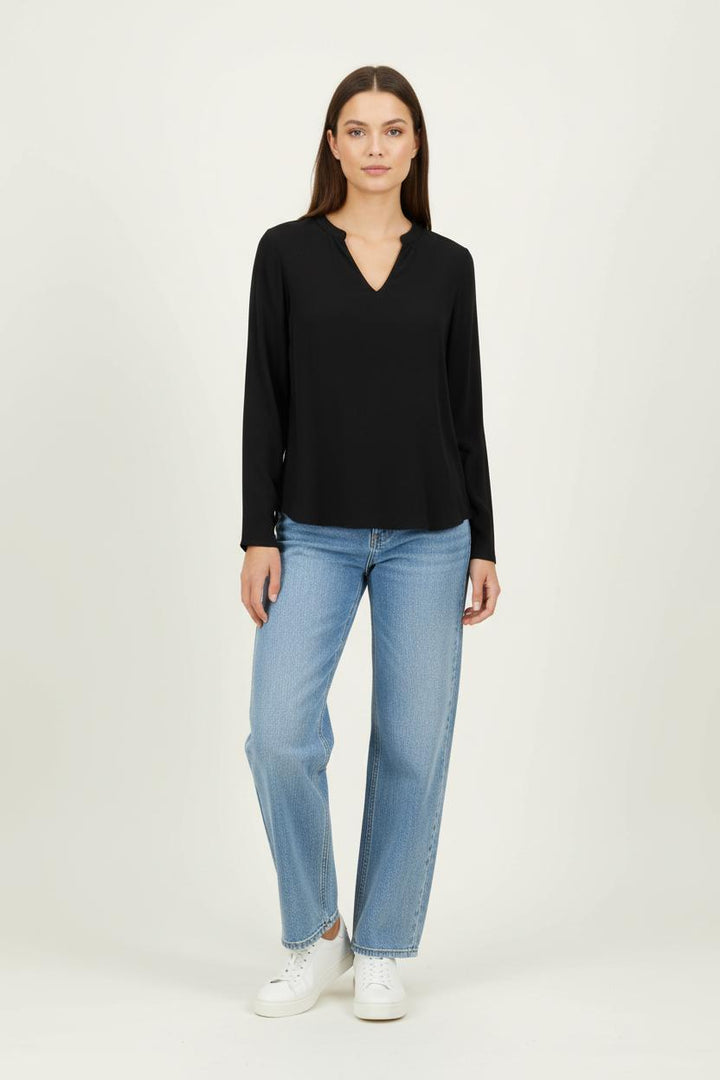 Blouse Noire - Taille S/36 de la marque Maje | PARAD95645 - Vendu par Paradigme - Image 1