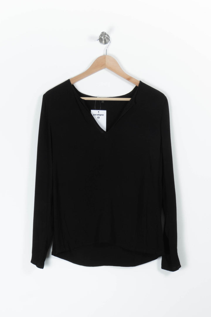 Blouse Noire - Taille S/36 de la marque Maje | PARAD95645 - Vendu par Paradigme - Image 2