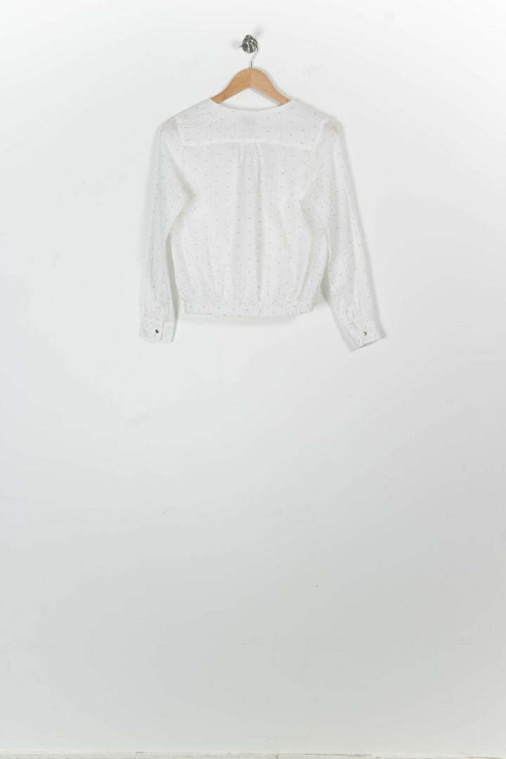 Blouse Blanche - Taille S/36 de la marque Laura Laval | PARAD95656 - Vendu par Paradigme - Image 4