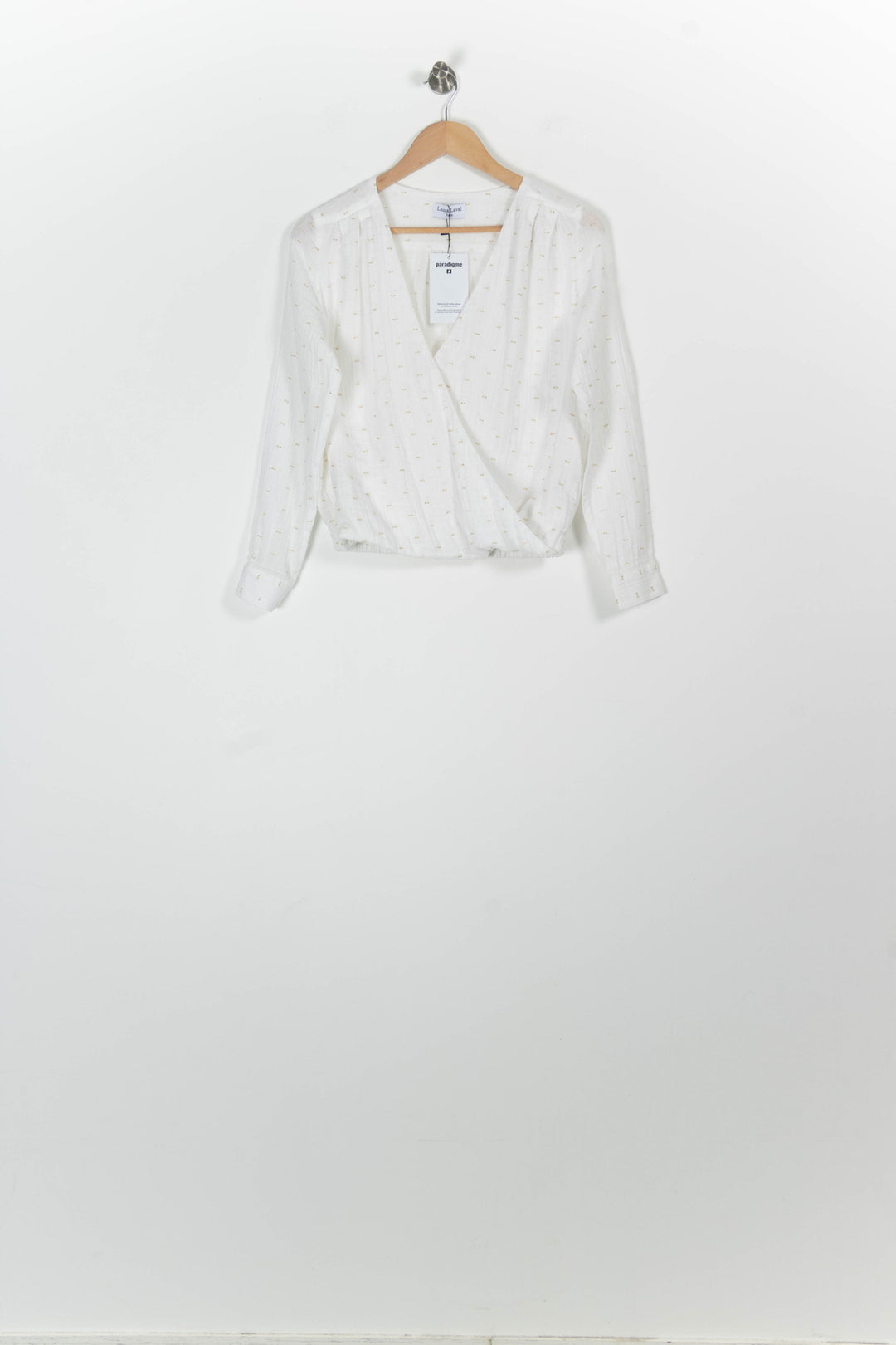 Blouse Blanche - Taille S/36 de la marque Laura Laval | PARAD95656 - Vendu par Paradigme - Image 2