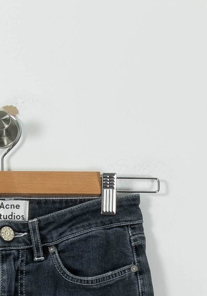 Jean Slim Gris - Taille S/36 de la marque Acne Studios | PARAD95662 - Vendu par Paradigme - Image 3