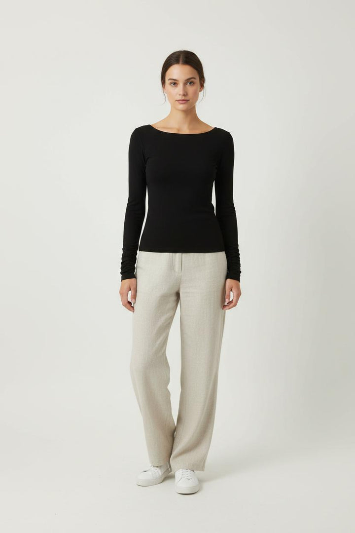 Pull Noir - Taille XS/34 de la marque Ines de la Fressange Paris | PARAD95669 - Vendu par Paradigme - Image 1