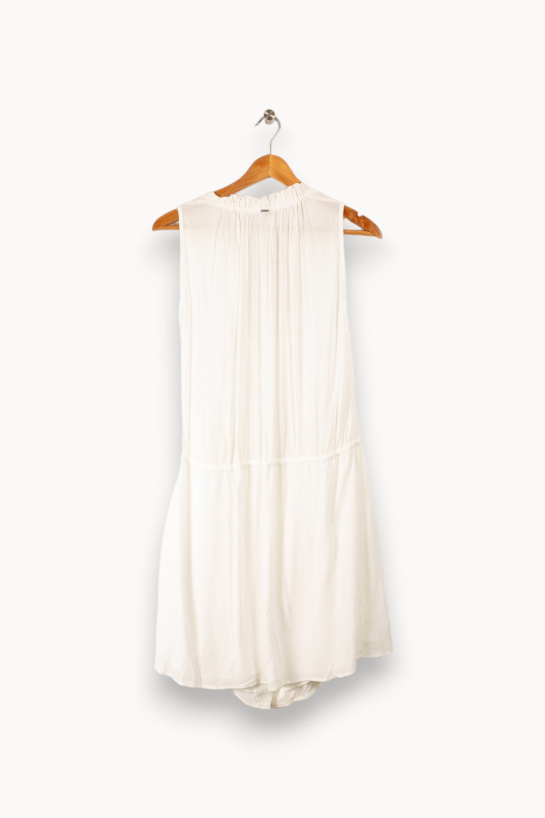 Robe midi blanche - XS - 34 - T0