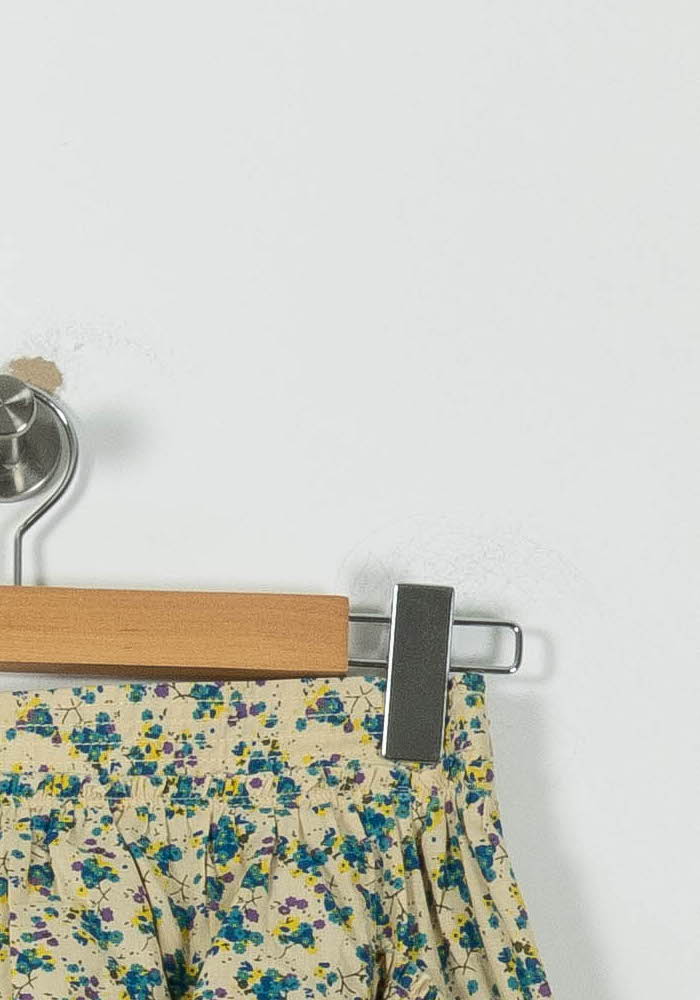 Jupe Midi Fleurie Beige - Taille XS/34 de la marque Zadig&Voltaire | PARAD95684 - Vendu par Paradigme - Image 3