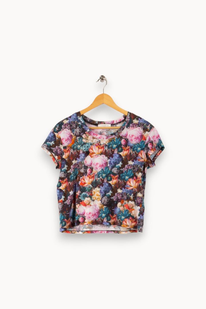 T-shirt à motif floral - S / 36