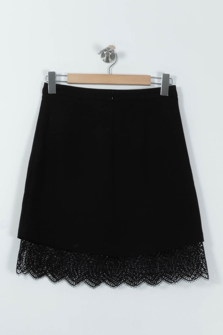 Jupe Courte Noire - Taille M/38 de la marque Suncoo | PARAD95698 - Vendu par Paradigme - Image 4