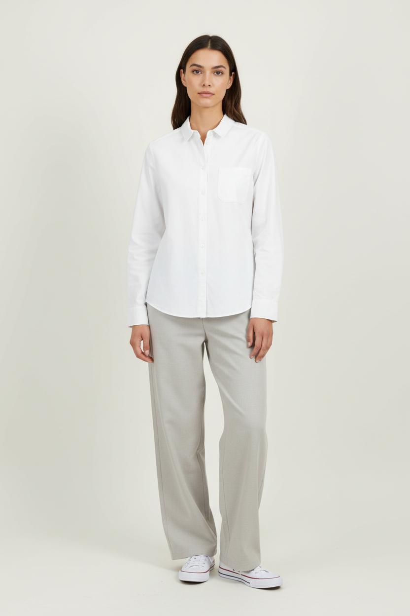 Chemise Blanche - Taille M/38 de la marque Sézane | PARAD95710 - Vendu par Paradigme - Image 1