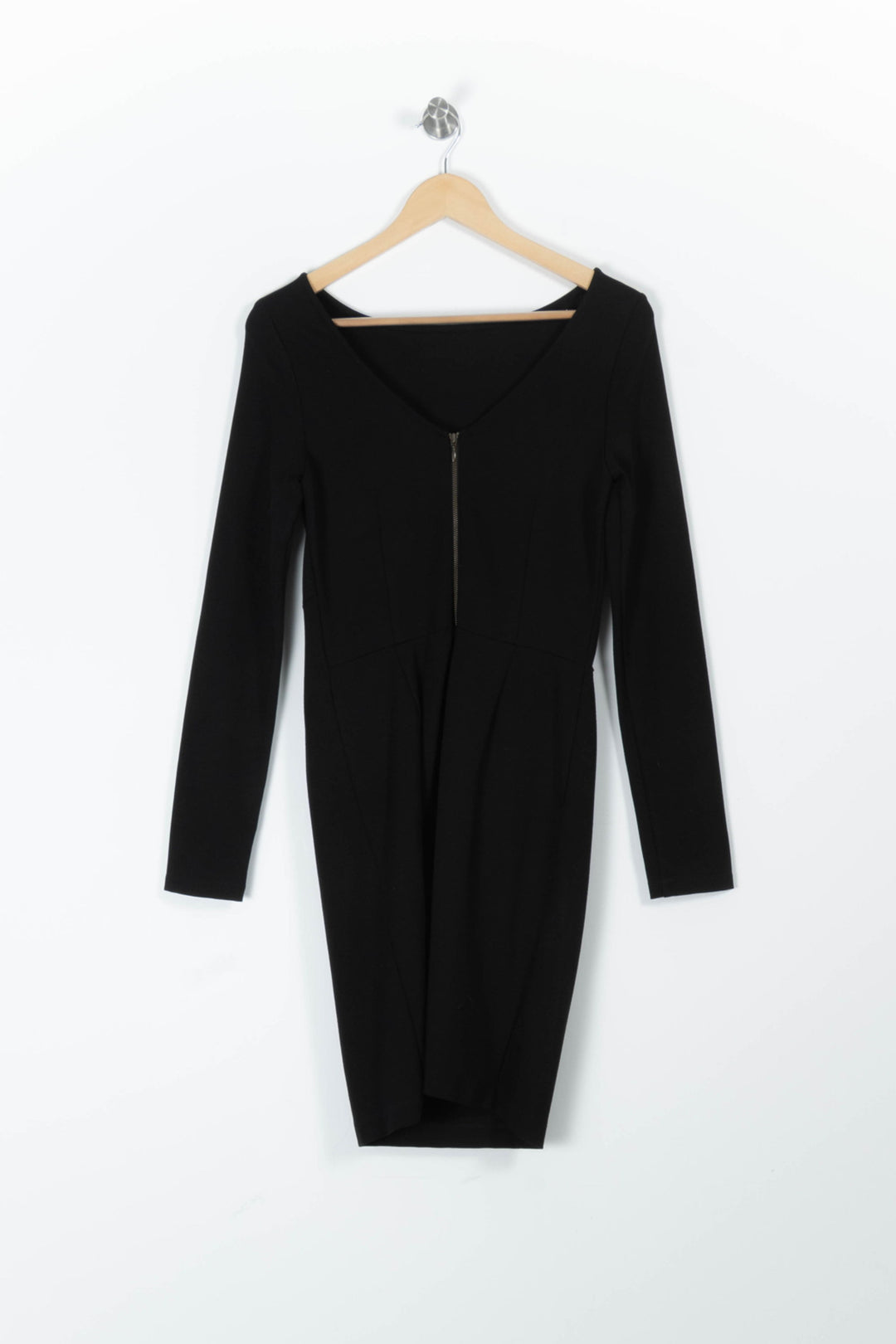 Robe Midi Noire - Taille S/36 de la marque IKKS | PARAD95712 - Vendu par Paradigme - Image 4