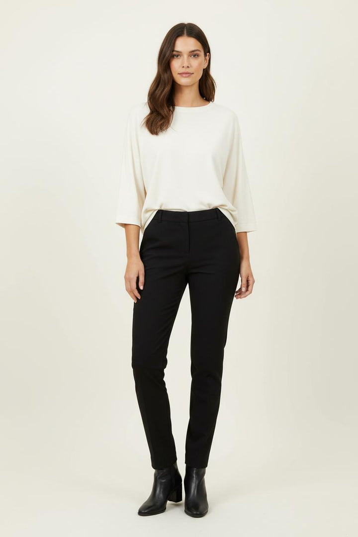 Pantalon Noir - Taille S/36 de la marque IKKS | PARAD95713 - Vendu par Paradigme - Image 1