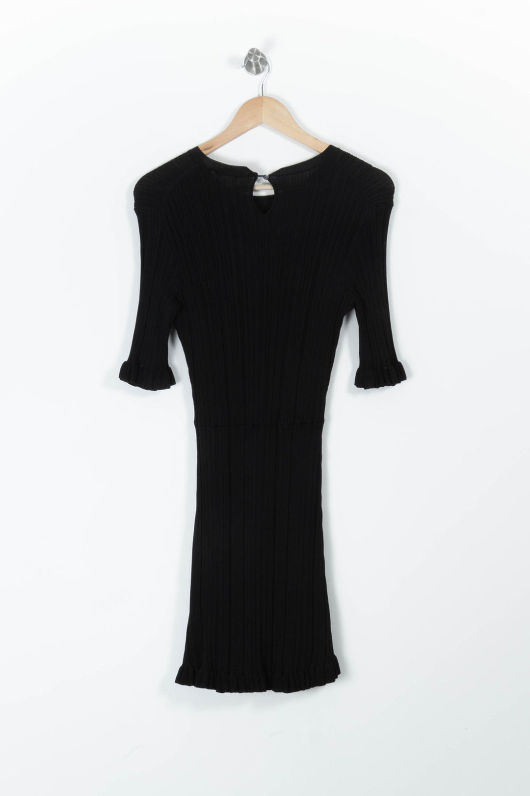 Robe Midi Noire - Taille M/38 de la marque Maje | PARAD95714 - Vendu par Paradigme - Image 4