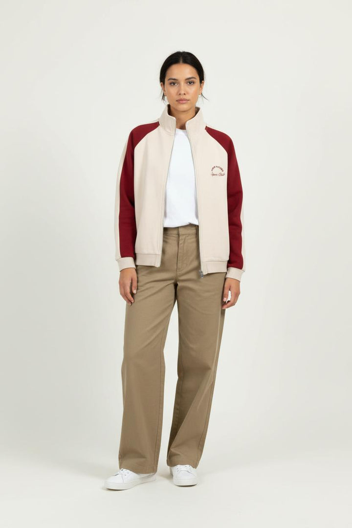 Veste Beige et Bordeaux - Taille M/38 de la marque From Future | PARAD95718 - Vendu par Paradigme - Image 1