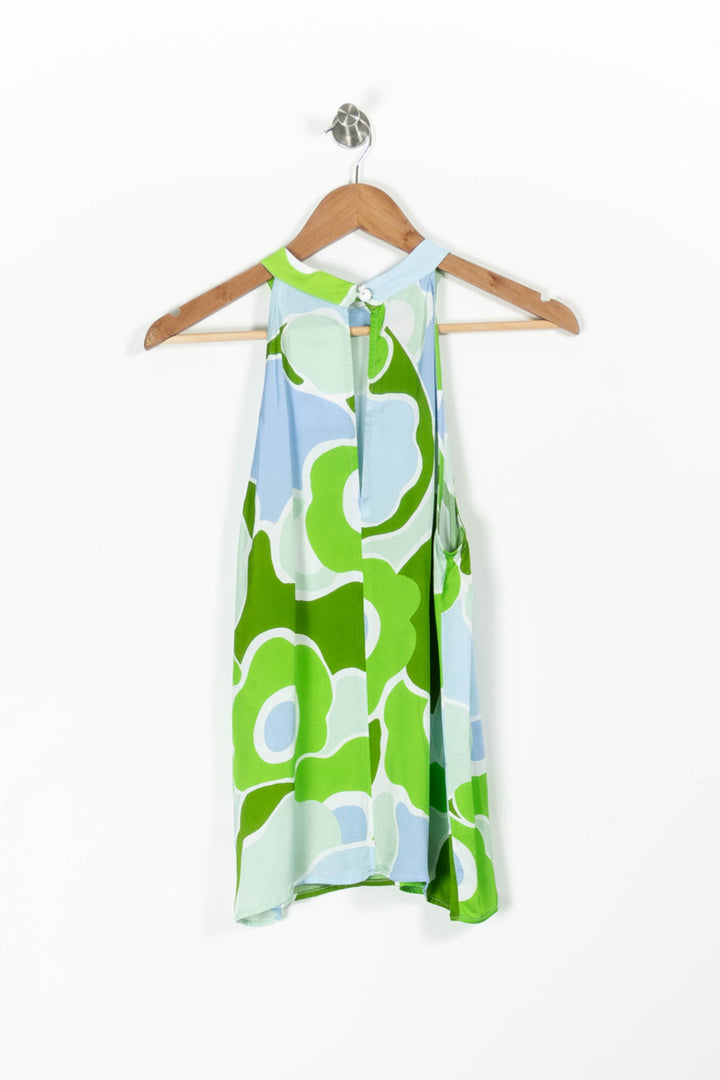 Débardeur Vert et Bleu - Taille XL/42 de la marque Tara Jarmon | PARAD95720 - Vendu par Paradigme - Image 4