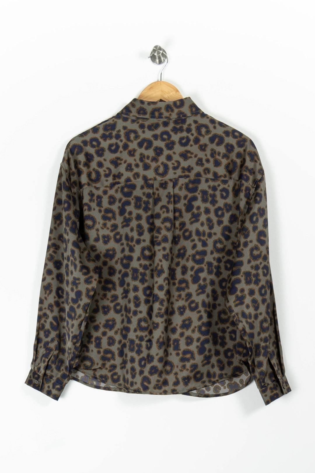 Chemise Imprimée Marron et Noir - Taille M/38 de la marque ba&sh | PARAD95721 - Vendu par Paradigme - Image 4
