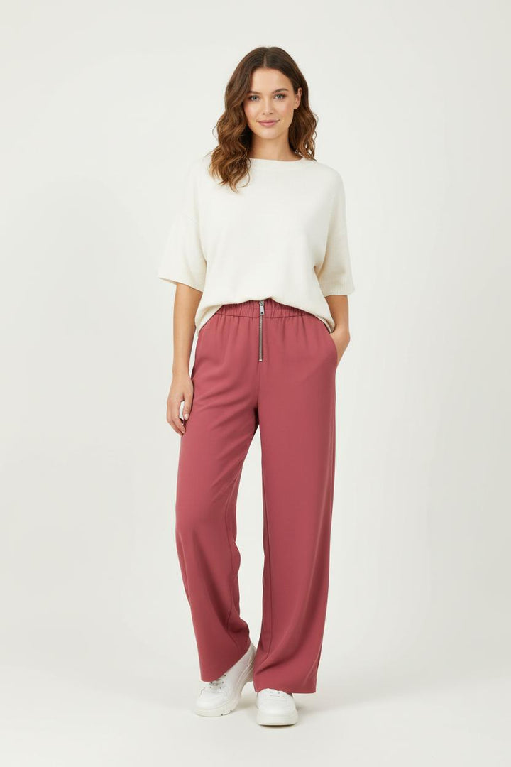 Pantalon Large Rose - Taille L/40 de la marque ba&sh | PARAD95725 - Vendu par Paradigme - Image 1