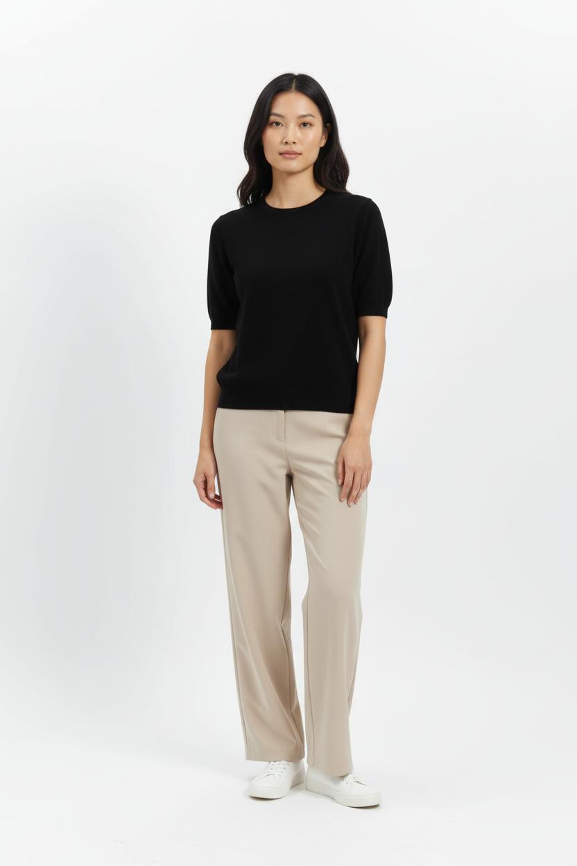 Pull Noir - Taille L/40 de la marque Eric Bompard | PARAD95727 - Vendu par Paradigme - Image 1