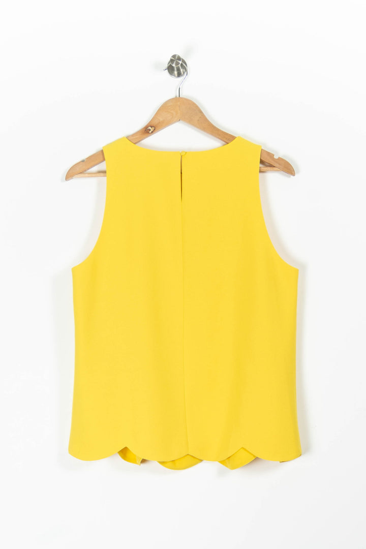 Débardeur Jaune - Taille XL/42 de la marque Tara Jarmon | PARAD95728 - Vendu par Paradigme - Image 4