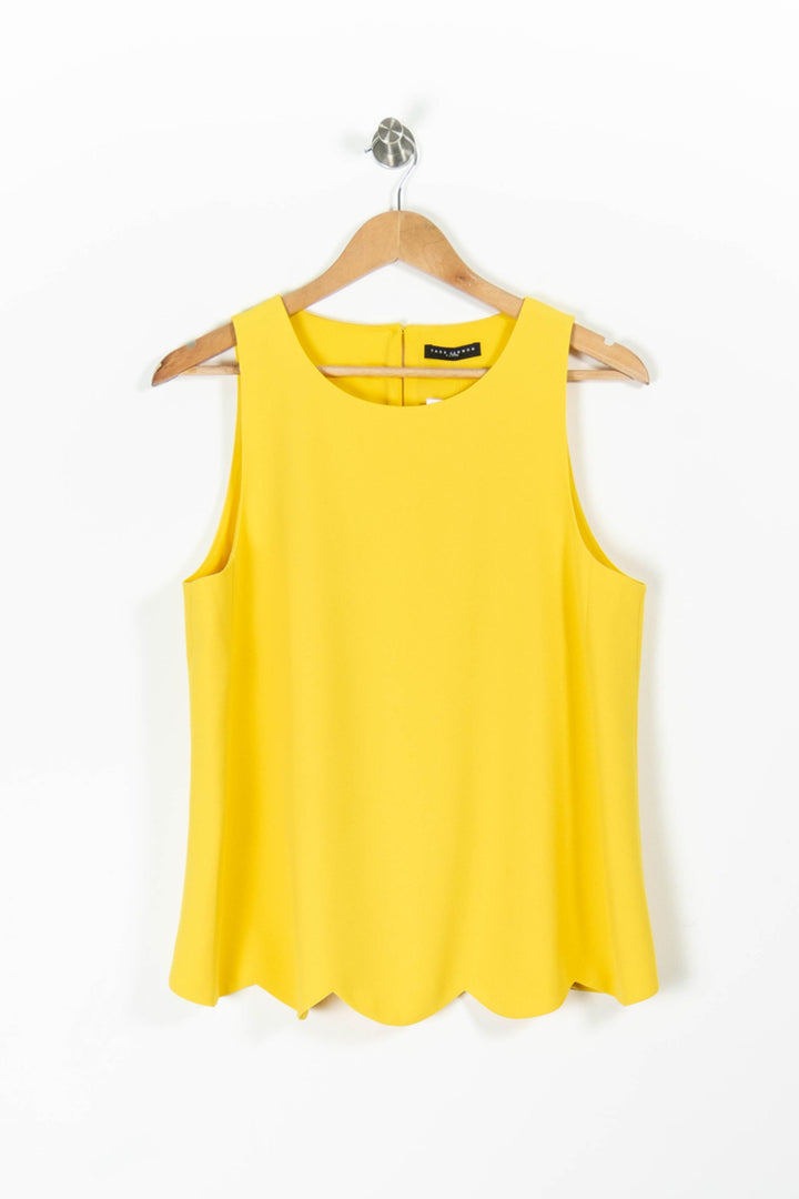 Débardeur Jaune - Taille XL/42 de la marque Tara Jarmon | PARAD95728 - Vendu par Paradigme - Image 2