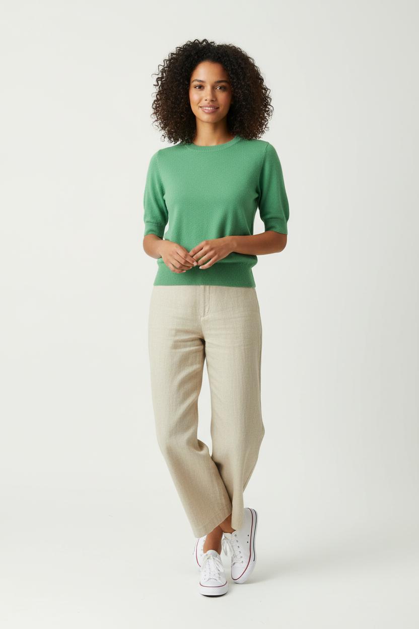 Pull Vert - Taille M/38 de la marque Tara Jarmon | PARAD95729 - Vendu par Paradigme - Image 1
