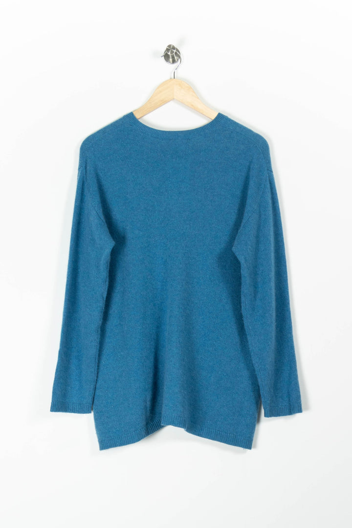Pull Bleu - Taille L/40 de la marque Eric Bompard | PARAD95730 - Vendu par Paradigme - Image 4