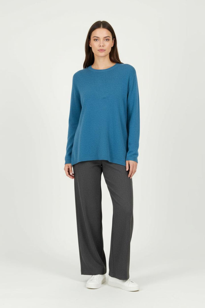 Pull Bleu - Taille L/40 de la marque Eric Bompard | PARAD95730 - Vendu par Paradigme - Image 1
