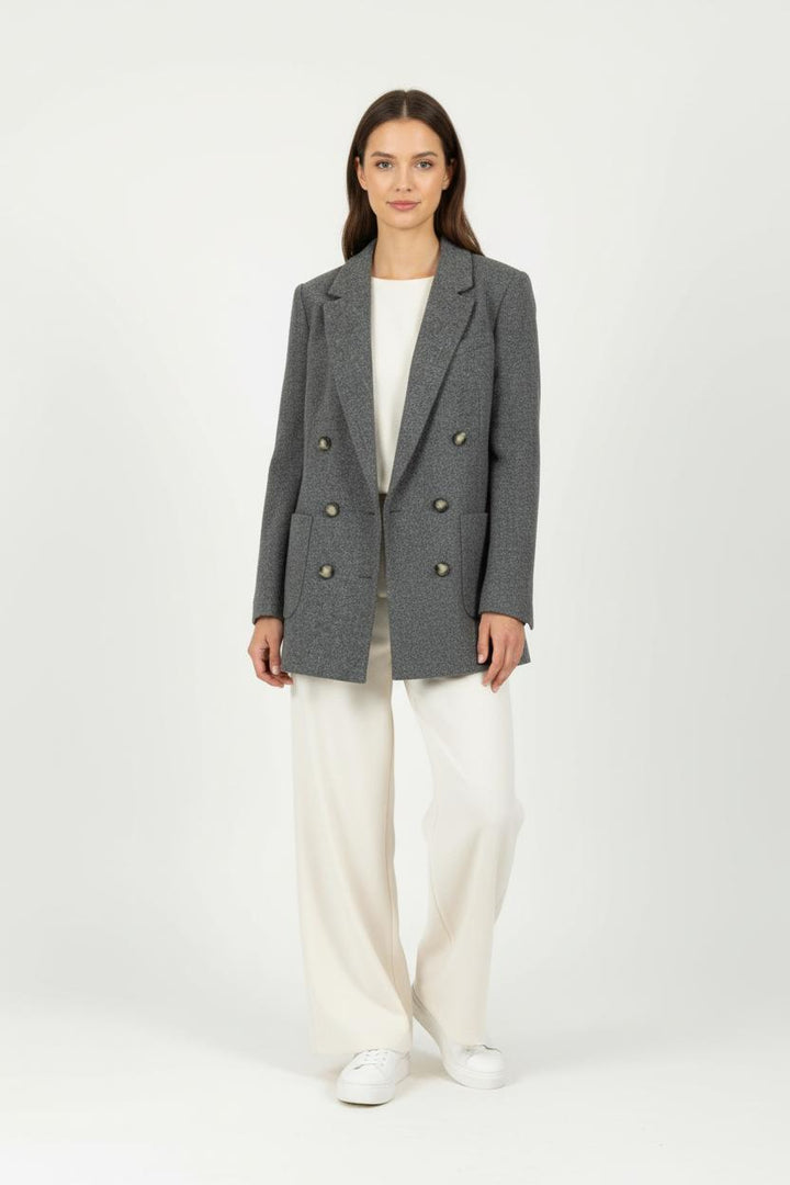 Blazer Gris - Taille M/38 de la marque Sézane | PARAD95733 - Vendu par Paradigme - Image 1