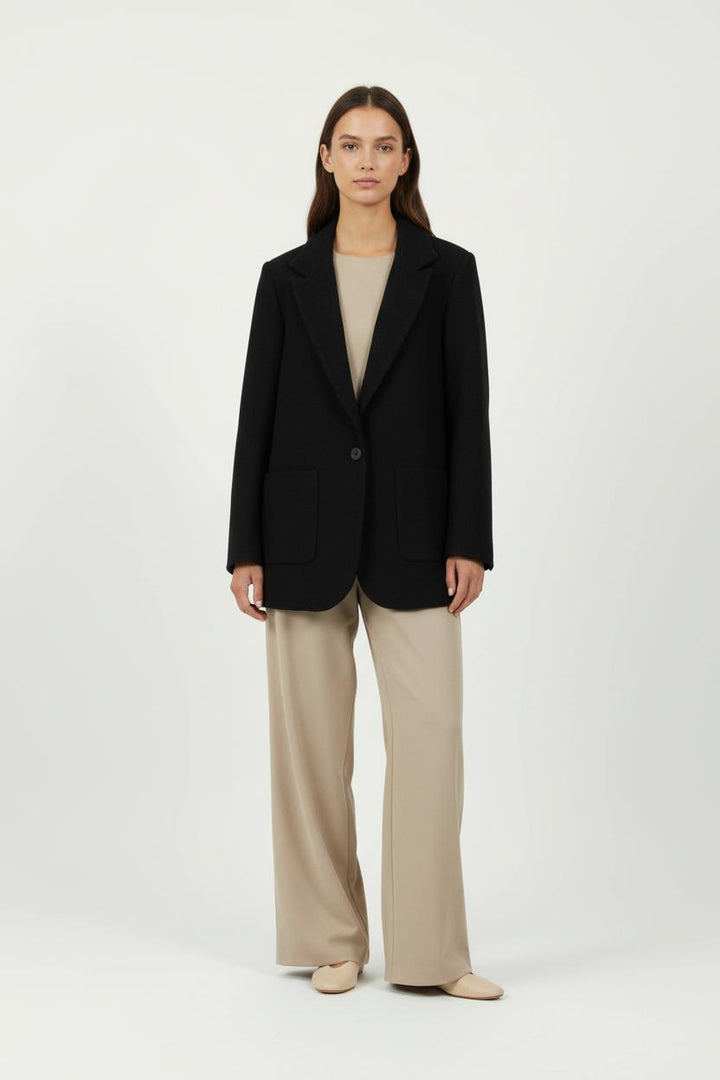 Blazer Noir - Taille L/40 de la marque Sézane | PARAD95734 - Vendu par Paradigme - Image 1