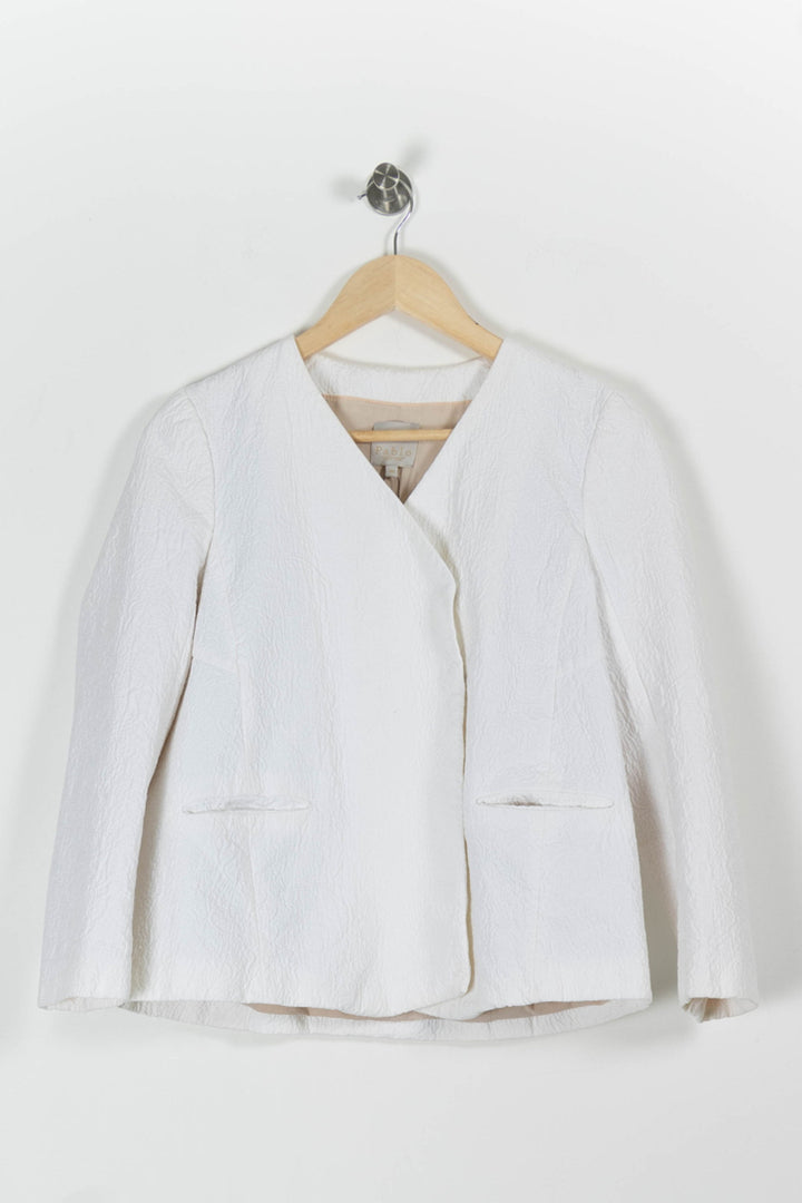 Blazer Blanc - Taille M/38 de la marque Pablo | PARAD95736 - Vendu par Paradigme - Image 2