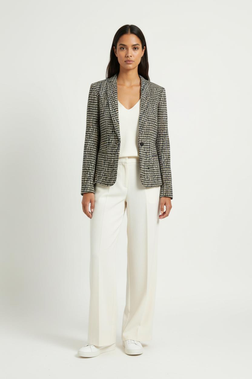 Blazer Bleu et Jaune - Taille S/36 de la marque One Step | PARAD95738 - Vendu par Paradigme - Image 1