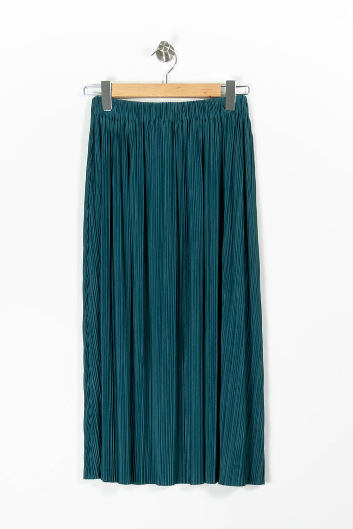 Jupe Plissée Bleue - Taille S/36 de la marque Samsoe Samsoe | PARAD95741 - Vendu par Paradigme - Image 4