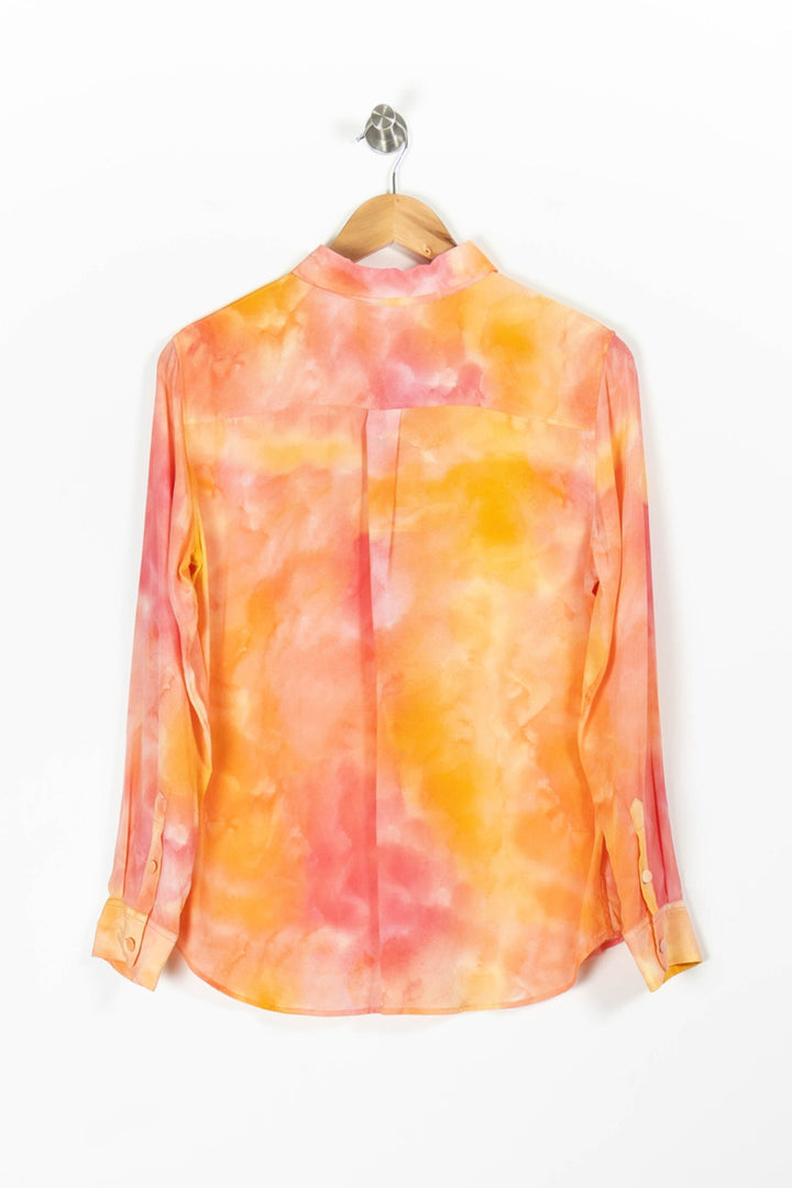 Chemise Orange et Rose - Taille M/38 de la marque Soi Paris | PARAD95743 - Vendu par Paradigme - Image 4