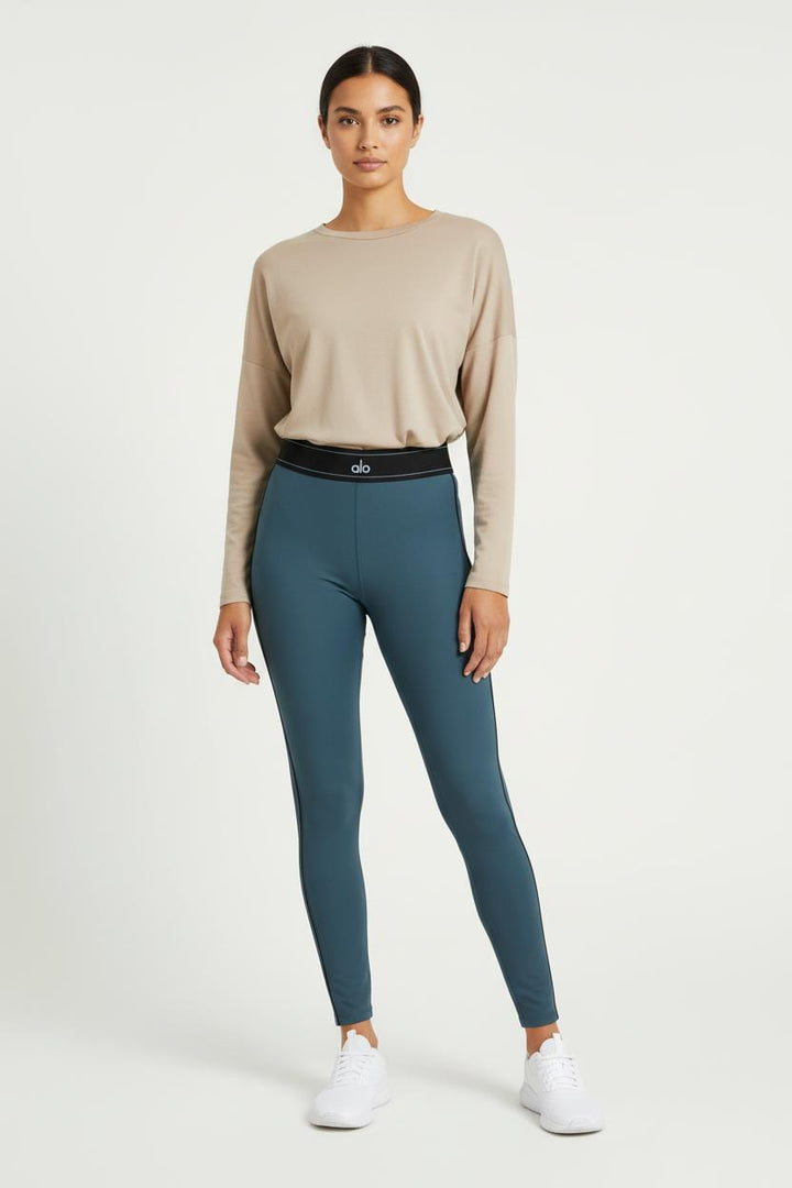 Legging Bleu - Taille XS/34 de la marque Alo Yoga | PARAD95747 - Vendu par Paradigme - Image 1