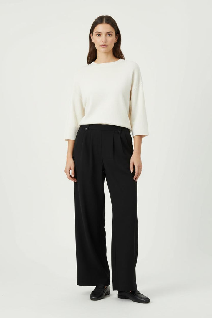 Pantalon Large Noir - Taille M/38 de la marque Sézane | PARAD95748 - Vendu par Paradigme - Image 1