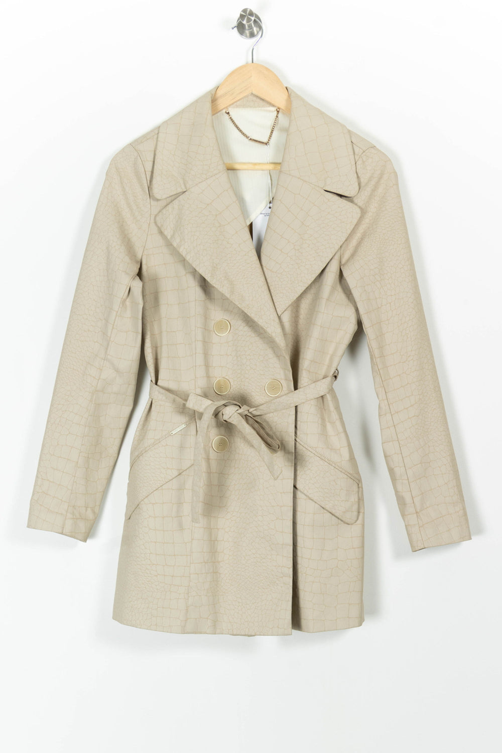 Trench Beige - Taille M/38 de la marque One Step | PARAD95751 - Vendu par Paradigme - Image 2